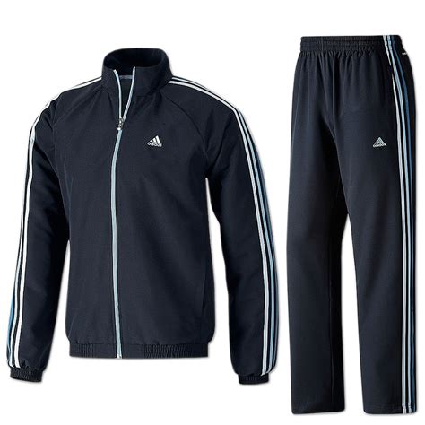 adidas herren anzug drei streifen oben links|Basic 3.